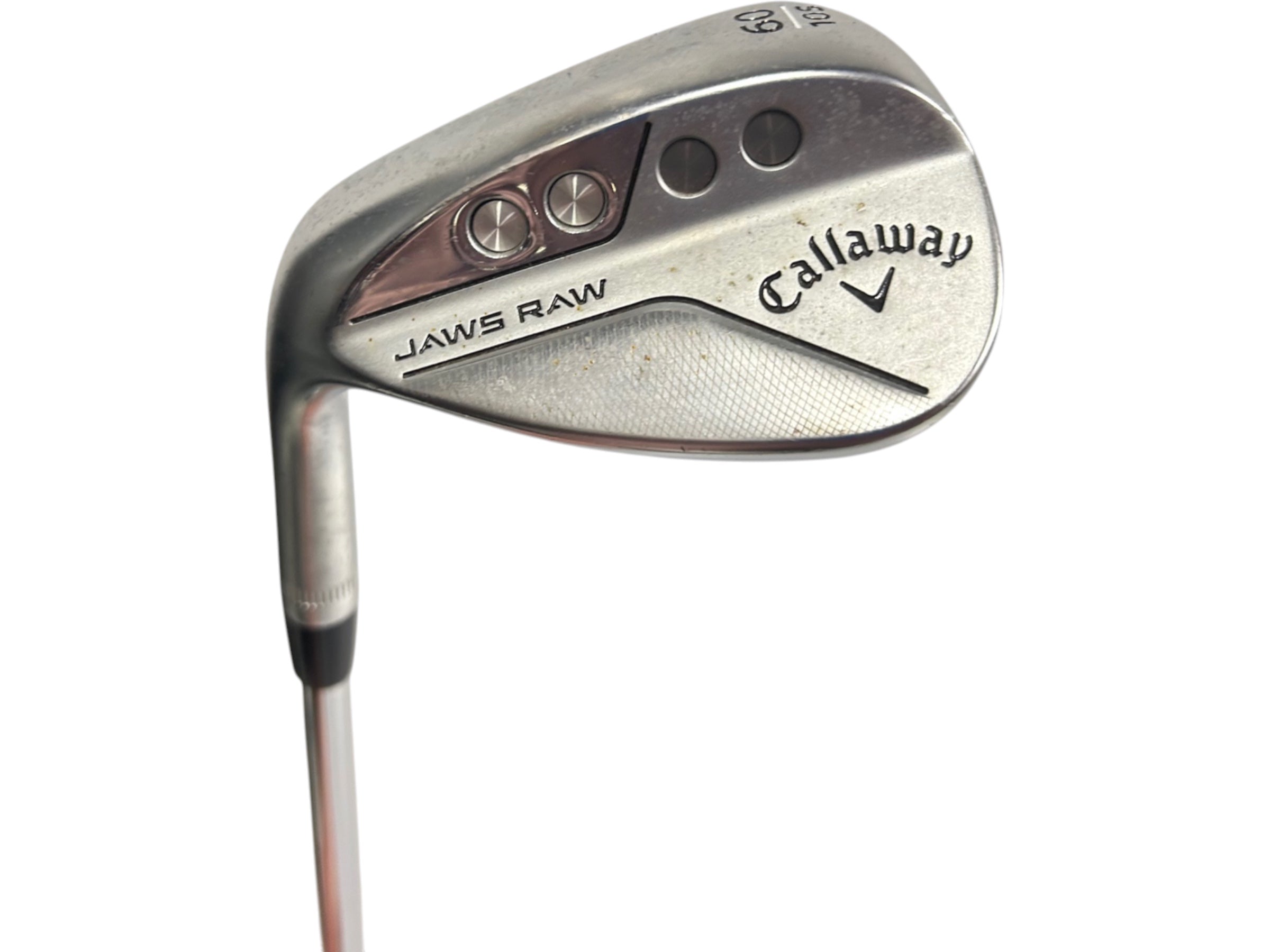 Left Handed Callaway Jaws Raw Lob Wedge / 60 Degree / Regular Flex