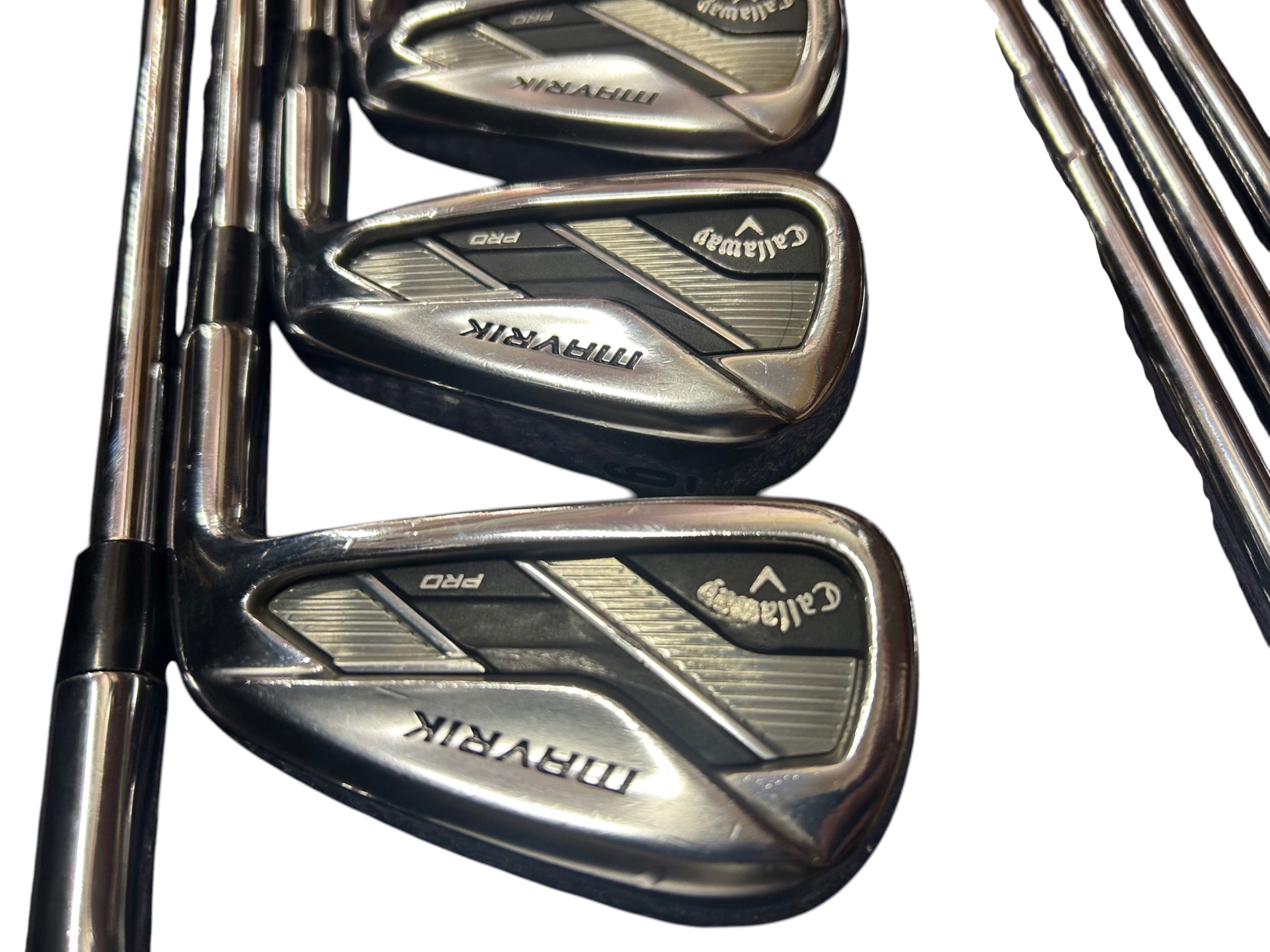 Callaway Mavrik Pro Irons / 4-PW / Stiff Flex