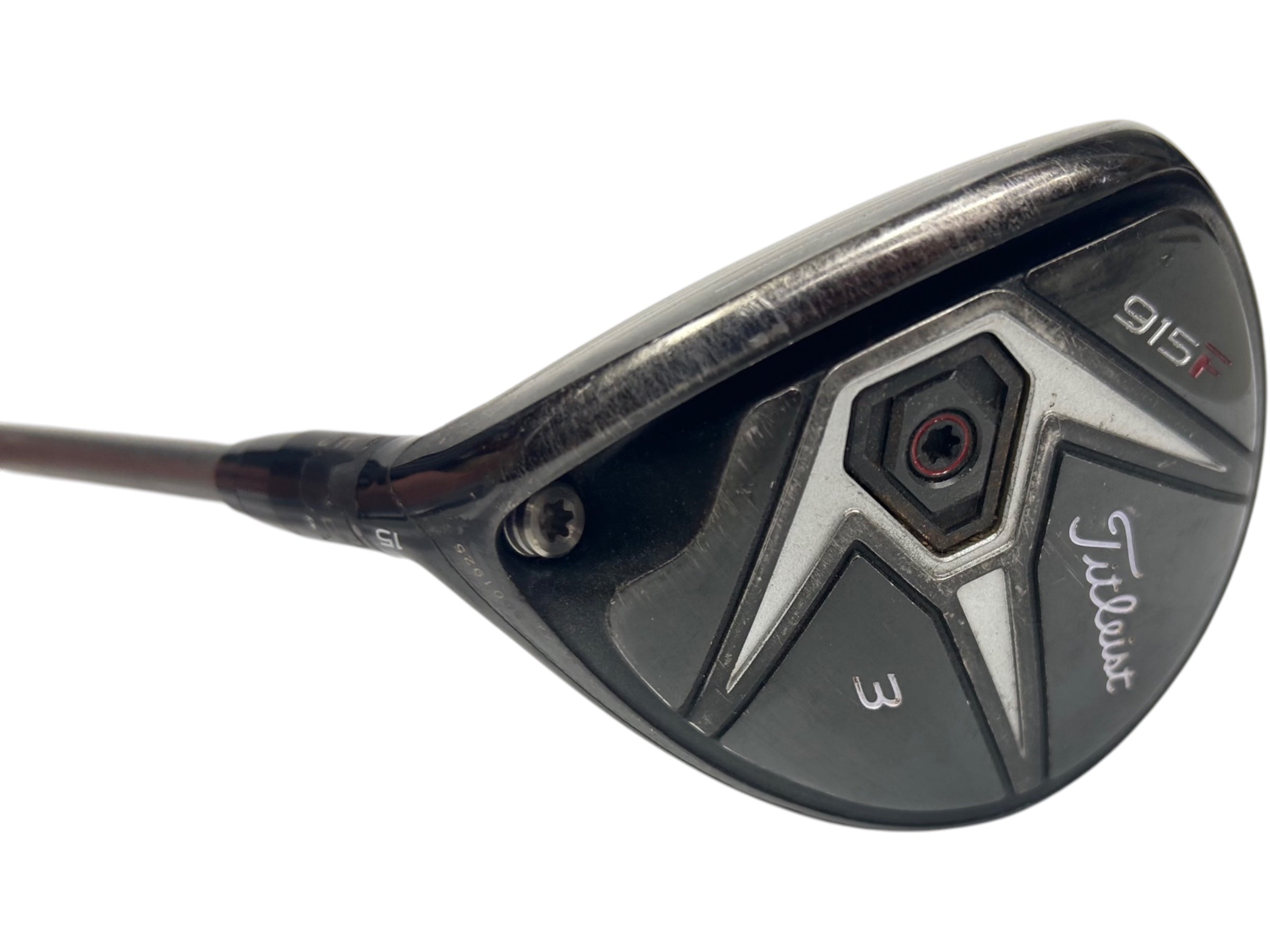 Left hand Titleist 915F 3 Wood / 15 Degree / Regular Flex